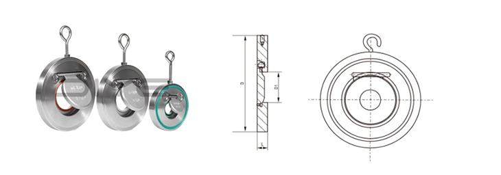 H74 Single Disc Check Valve