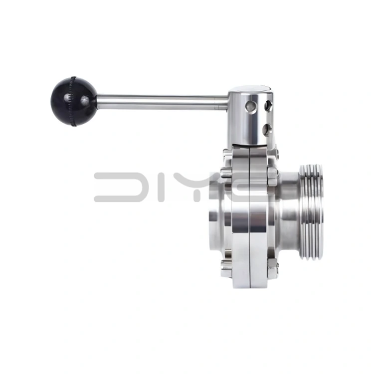 شیر پروانه ای رزوه ای جوش بهداشتی